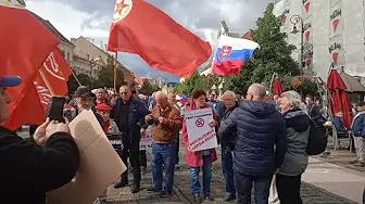 Komunisti - Protest KE 1.9.2021